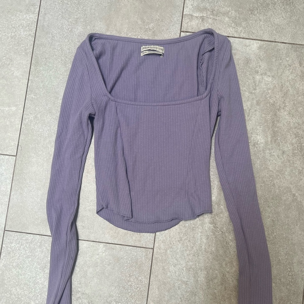 Urban Outfitters Purple Long Sleeve Top